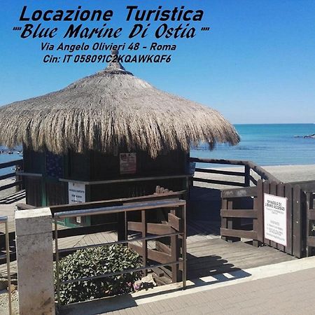 Blue Marine Di Ostia Hotel Bagian luar foto